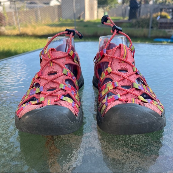 Keen Whisper Coral Waterproof Sport Hiking Water Beach Sandals - Picture 3 of 15